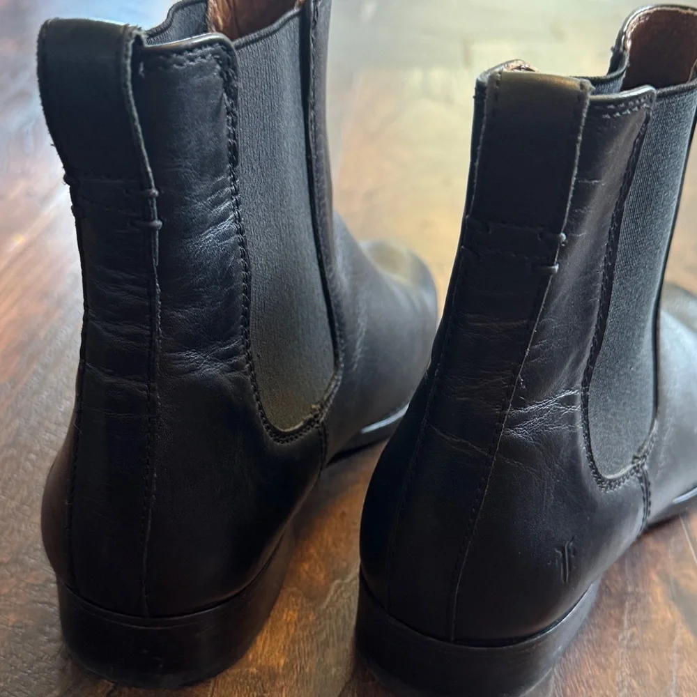 Frye - Women’s Black Leather Boots - Size 8.5
